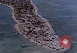 Image of aerial view of Tarawa Atoll Tarawa Gilbert Islands, 1943, second 4 stock footage video 65675052289