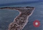 Image of aerial view of Tarawa Atoll Tarawa Gilbert Islands, 1943, second 9 stock footage video 65675052289