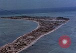 Image of aerial view of Tarawa Atoll Tarawa Gilbert Islands, 1943, second 13 stock footage video 65675052289