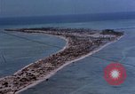 Image of aerial view of Tarawa Atoll Tarawa Gilbert Islands, 1943, second 14 stock footage video 65675052289