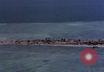 Image of aerial view of Tarawa Atoll Tarawa Gilbert Islands, 1943, second 20 stock footage video 65675052289