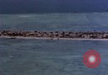 Image of aerial view of Tarawa Atoll Tarawa Gilbert Islands, 1943, second 26 stock footage video 65675052289