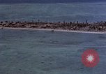 Image of aerial view of Tarawa Atoll Tarawa Gilbert Islands, 1943, second 30 stock footage video 65675052289