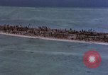 Image of aerial view of Tarawa Atoll Tarawa Gilbert Islands, 1943, second 34 stock footage video 65675052289