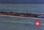 Image of aerial view of Tarawa Atoll Tarawa Gilbert Islands, 1943, second 35 stock footage video 65675052289