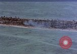 Image of aerial view of Tarawa Atoll Tarawa Gilbert Islands, 1943, second 38 stock footage video 65675052289