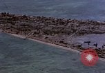 Image of aerial view of Tarawa Atoll Tarawa Gilbert Islands, 1943, second 43 stock footage video 65675052289