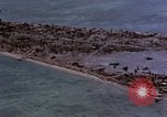 Image of aerial view of Tarawa Atoll Tarawa Gilbert Islands, 1943, second 44 stock footage video 65675052289