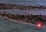 Image of aerial view of Tarawa Atoll Tarawa Gilbert Islands, 1943, second 49 stock footage video 65675052289