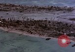 Image of aerial view of Tarawa Atoll Tarawa Gilbert Islands, 1943, second 51 stock footage video 65675052289