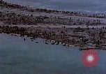 Image of aerial view of Tarawa Atoll Tarawa Gilbert Islands, 1943, second 57 stock footage video 65675052289