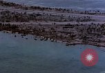 Image of aerial view of Tarawa Atoll Tarawa Gilbert Islands, 1943, second 58 stock footage video 65675052289