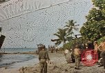 Image of marines Tarawa Gilbert Islands, 1944, second 1 stock footage video 65675052300