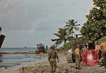 Image of marines Tarawa Gilbert Islands, 1944, second 3 stock footage video 65675052300