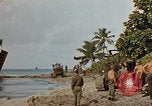 Image of marines Tarawa Gilbert Islands, 1944, second 4 stock footage video 65675052300