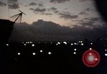 Image of setting sun Saigon Vietnam Tan Son Nhut Air Base, 1968, second 41 stock footage video 65675052340