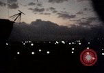 Image of setting sun Saigon Vietnam Tan Son Nhut Air Base, 1968, second 44 stock footage video 65675052340