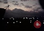 Image of setting sun Saigon Vietnam Tan Son Nhut Air Base, 1968, second 54 stock footage video 65675052340