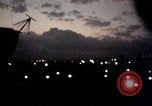 Image of setting sun Saigon Vietnam Tan Son Nhut Air Base, 1968, second 55 stock footage video 65675052340