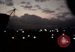 Image of setting sun Saigon Vietnam Tan Son Nhut Air Base, 1968, second 60 stock footage video 65675052340