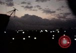 Image of setting sun Saigon Vietnam Tan Son Nhut Air Base, 1968, second 61 stock footage video 65675052340