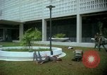 Image of The Tet Offensive attack on the US Embassy in Saigon Saigon Vietnam, 1968, second 11 stock footage video 65675052353