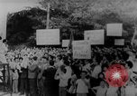 Image of Vietnam war protests North Vietnam, 1964, second 59 stock footage video 65675052360