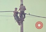 Standbild 40th Signal Battalion Saigon Vietnam, 1967, aus Sekunde 15 historischem Filmmaterial Videoclip 65675052373