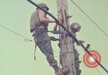 Standbild 40th Signal Battalion Saigon Vietnam, 1967, aus Sekunde 53 historischem Filmmaterial Videoclip 65675052373