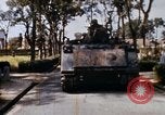 Image of 1st Infantry Division soldiers Saigon Vietnam, 1968, second 12 stock footage video 65675052374