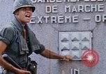 Image of 1st Infantry Division soldiers Saigon Vietnam, 1968, second 31 stock footage video 65675052374