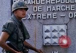 Image of 1st Infantry Division soldiers Saigon Vietnam, 1968, second 32 stock footage video 65675052374