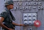 Image of 1st Infantry Division soldiers Saigon Vietnam, 1968, second 33 stock footage video 65675052374