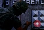 Image of 1st Infantry Division soldiers Saigon Vietnam, 1968, second 44 stock footage video 65675052374