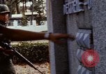 Image of 1st Infantry Division soldiers Saigon Vietnam, 1968, second 59 stock footage video 65675052374