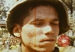 Image of 1st Infantry Division soldiers Saigon Vietnam, 1968, second 62 stock footage video 65675052374