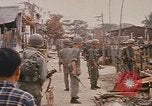 Image of Army of Republic of Vietnam soldiers Saigon Vietnam, 1968, second 22 stock footage video 65675052383