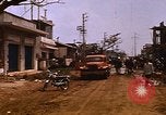 Image of wrecked buildings Saigon Vietnam, 1968, second 7 stock footage video 65675052385