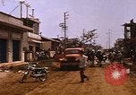 Image of wrecked buildings Saigon Vietnam, 1968, second 9 stock footage video 65675052385