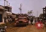Image of wrecked buildings Saigon Vietnam, 1968, second 13 stock footage video 65675052385