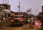 Image of wrecked buildings Saigon Vietnam, 1968, second 16 stock footage video 65675052385