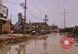 Image of wrecked buildings Saigon Vietnam, 1968, second 39 stock footage video 65675052385