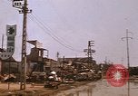 Image of wrecked buildings Saigon Vietnam, 1968, second 46 stock footage video 65675052385