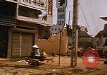 Image of wrecked buildings Saigon Vietnam, 1968, second 51 stock footage video 65675052385
