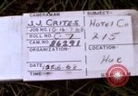 Standbild H Firma 2nd Battalion 5th Marines 1 Division Hue Vietnam, 1968, aus Sekunde 1 historischem Filmmaterial Videoclip 65675052401
