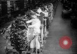 Image of Women war production workers at Douglas Aircraft Factory during World  Long Beach California USA, 1942, second 1 stock footage video 65675052405