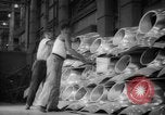 Image of Women war production workers at Douglas Aircraft Factory during World  Long Beach California USA, 1942, second 58 stock footage video 65675052405