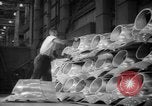 Image of Women war production workers at Douglas Aircraft Factory during World  Long Beach California USA, 1942, second 62 stock footage video 65675052405