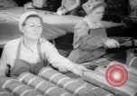 Image of war production workers at Douglas Aircraft Long Beach California USA, 1942, second 5 stock footage video 65675052406