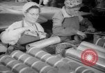 Image of war production workers at Douglas Aircraft Long Beach California USA, 1942, second 15 stock footage video 65675052406